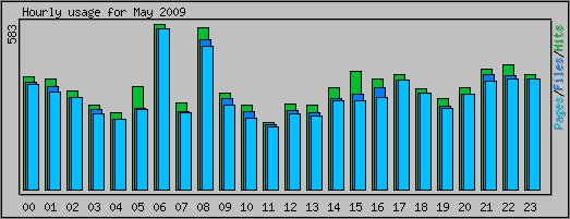 Hourly usage