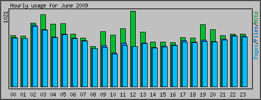 Hourly usage