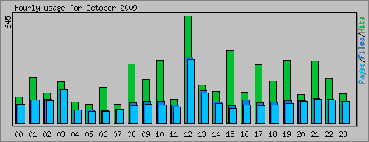 Hourly usage
